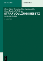Abbildung: Strafvollzugsgesetz 