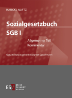 Abbildung: Sozialgesetzbuch (SGB) I: Allgemeiner Teil