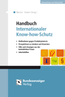 Abbildung: Handbuch Internationaler Know-how-Schutz