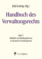 Abbildung: Handbuch des Verwaltungsrechts, Band V