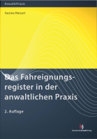 Abbildung: Das Fahreignungsregister in der anwaltlichen Praxis