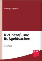 Abbildung: RVG Straf- und Bußgeldsachen