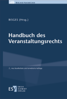 Abbildung: Handbuch des Veranstaltungsrechts