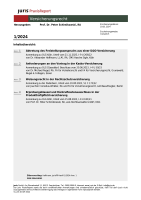 Abbildung: juris PraxisReport Versicherungsrecht