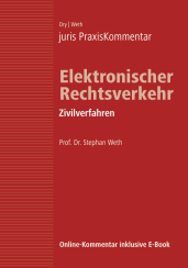 Abbildung: juris PraxisKommentar Elektronischer Rechtsverkehr, Band 2