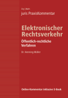 Abbildung: juris PraxisKommentar Elektronischer Rechtsverkehr, Band 3