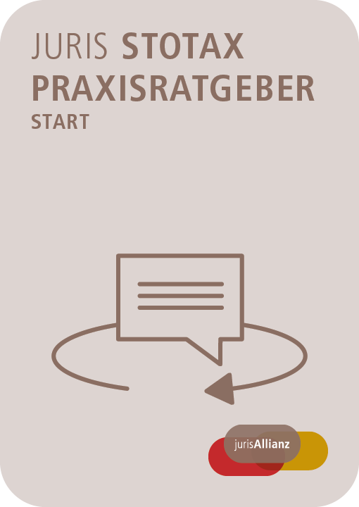  juris Stotax Praxisratgeber Start Start