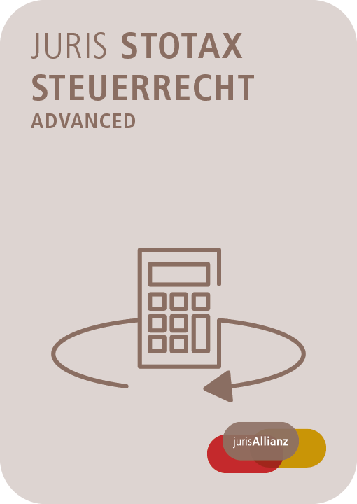  juris Stotax Steuerrecht Advanced Advanced