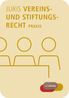 Abbildung: juris Vereins- und Stiftungsrecht Praxis