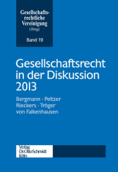 Abbildung: Gesellschaftsrecht in der Diskussion 2013