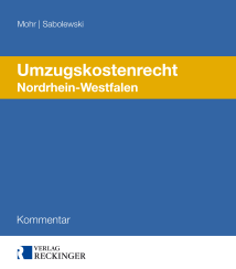 Abbildung: Umzugskostenrecht Nordrhein-Westfalen