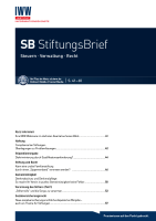 Abbildung: StiftungsBrief (SB)